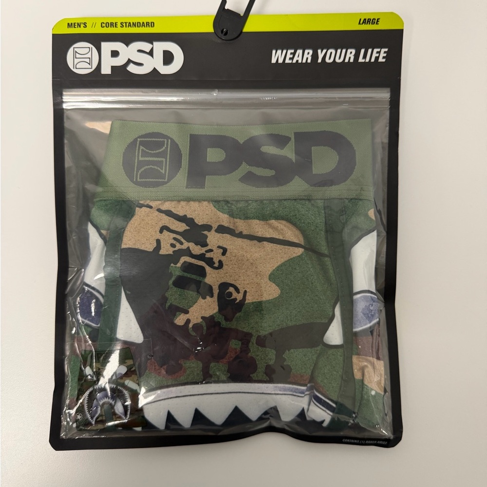 PSD Men's Boxer Briefs - WARFACE BOMBER Size L